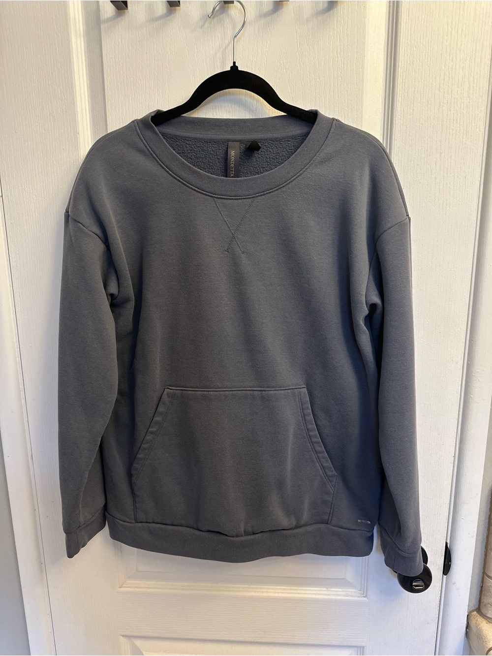 Mondetta Gray Men's Crewneck Sweatshirt